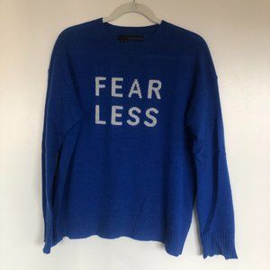 Fearless/Fear Less Pullover Sweater